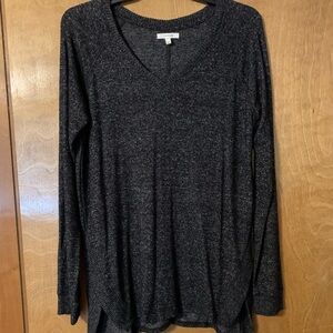 Ladies Longsleeve Maurices XS Black Pullover Shirt